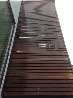 Bardage en peuplier VACWOOD D - Ecolwood